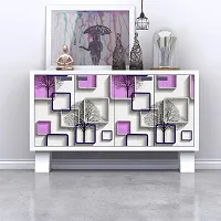 3D Frames Wall Stickers Wallpaper Home Interior Decoration (40 x 500 cm)-thumb1