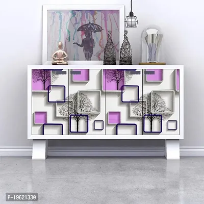 3D Frames Wall Stickers Wallpaper Home Interior Decoration (40 x 300 cm)-thumb3