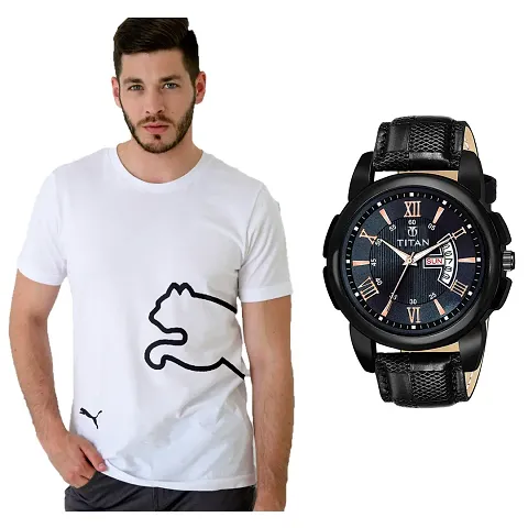 Mens Polo &amp; Tees Combo With Watches