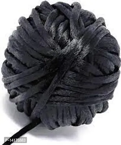 Black Mauli Kalawa Black Thread - Kaala Dhaga - Nazar Dhaga Silk Thread 10 Meters-thumb0