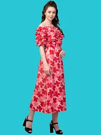 Classic Crepe Maxi Length Dresses For Women-thumb3