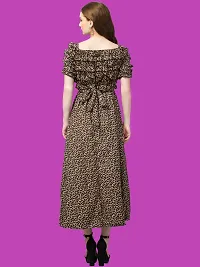 Classic Crepe Maxi Length Dresses For Women-thumb3