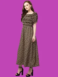 Classic Crepe Maxi Length Dresses For Women-thumb4