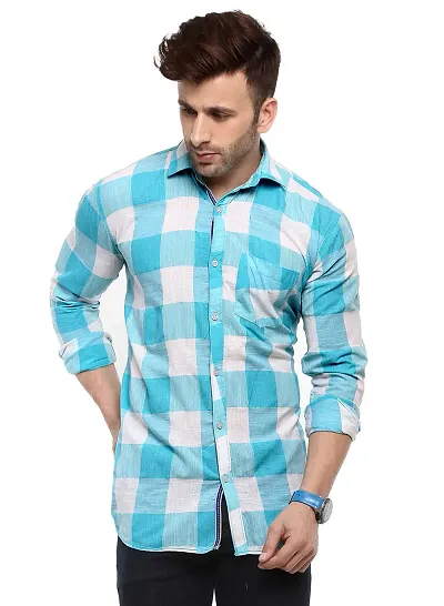 Colourful Check Shirts For Men