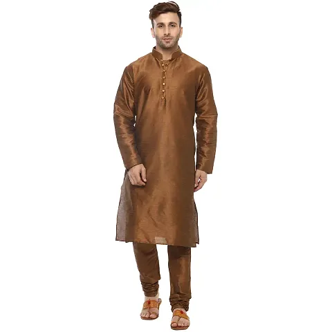 Premium Mens Ethnic Silk Blend Kurta Sets