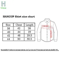 Hangup Blue Cotton Solid Slim Fit Casual Shirt-thumb3