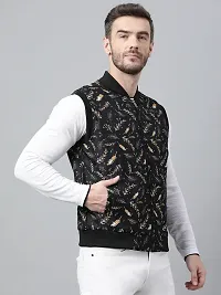 Men Stylish Printed Jacket-thumb3