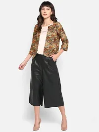 Women's Polyester Viscose Printed Jacket-thumb2