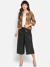 Women's Polyester Viscose Printed Jacket-thumb1