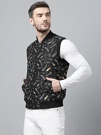 Men Stylish Printed Jacket-thumb2