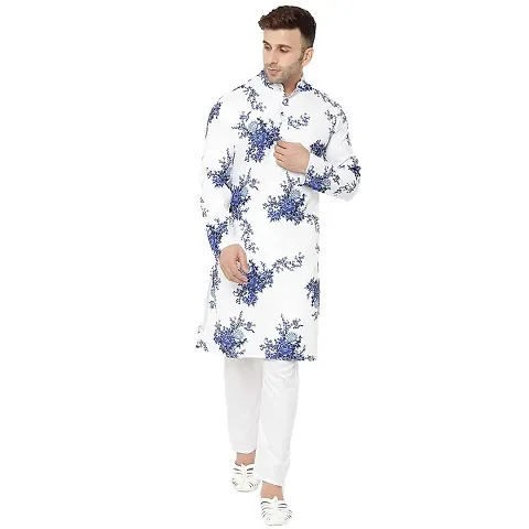 Hot Selling 60% cotton and 40% blended Kurta Sets For Men 