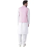 hangup mens 3pc Kurta Pajama Basket size 38 (3KP1_Basket_Baby_Pink_38)-thumb3