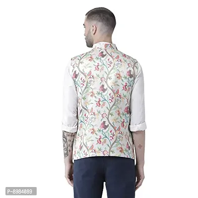 hangup mens Nehru Jacket size 42 (97A_Printed_Nehru_42P)-thumb5