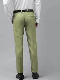 hangup Mens Casual Regular fit Trouser for Men, Color Green, Size 32 (Trouser_MehandiGreenTr)-thumb2