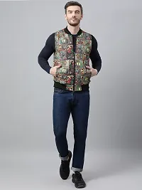 Men Stylish Printed Jacket-thumb1