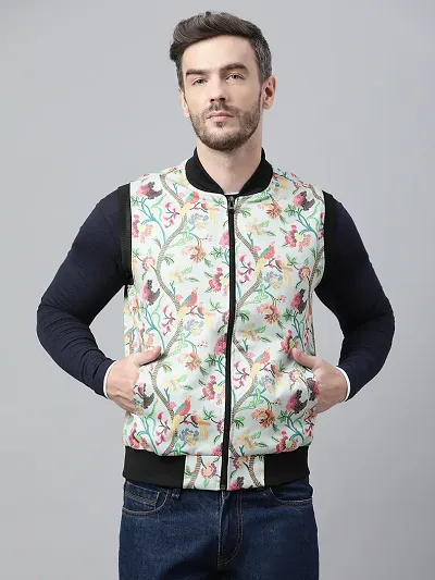 Stylish Printed Jacket For Men