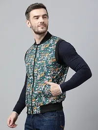 Men Stylish Printed Jacket-thumb2