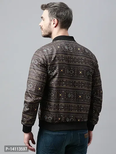 Men Stylish Printed Jacket-thumb5