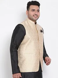 Hangup mens printed nehru jacket 81A_Jacquard_Nehru1_40-thumb1