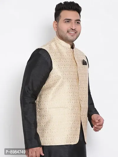 Hangup mens printed nehru jacket 81A_Jacquard_Nehru1_40-thumb2