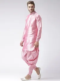 Hangup dupion Dhoti For Men Color Pink, Free Size (PinkHarem)-thumb3