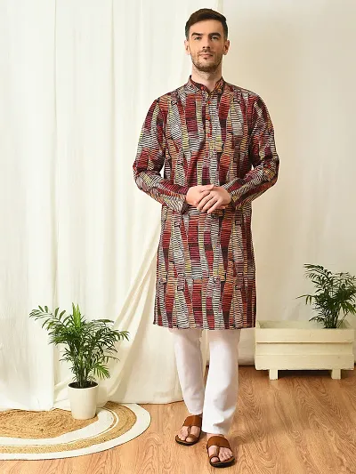 New Launched Polyester Kurta Sets For Men 