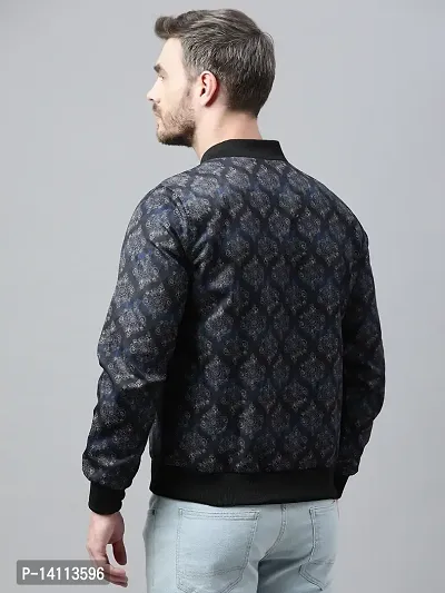 Men Stylish Printed Jacket-thumb5