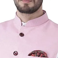 hangup mens 3pc Kurta Pajama Basket size 38 (3KP1_Basket_Baby_Pink_38)-thumb4