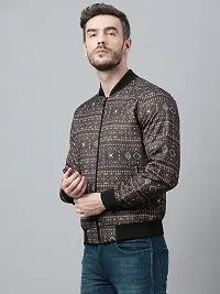 Men Stylish Printed Jacket-thumb2