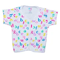 Baby Boy Half Shirt & Pant Alphabet Design Printed-thumb1