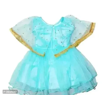 Fancy Net Frocks For Baby Girls-thumb0