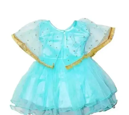 Fancy Net Frocks For Baby Girls