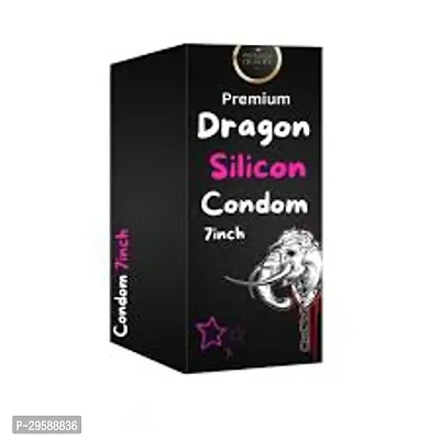 7 Inch Silicon Dragon Condom