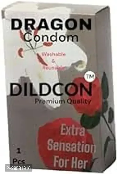 8 Inch Dragon Extended Condom