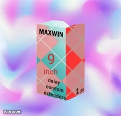 9 Inch Premium Silicon Condom Pack Of 1