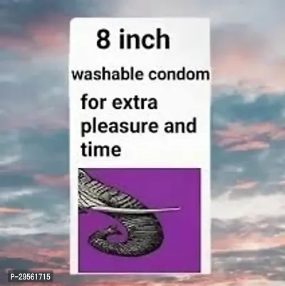 8 Inch Dragon Extended Condom