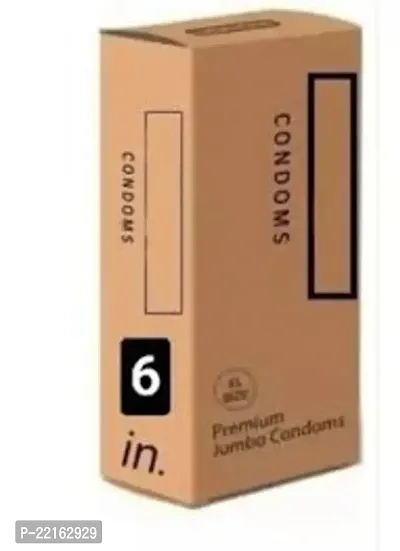 6 inch Condom,s For Men Condom Fully enjoy condom love sex Lubricate