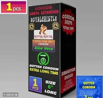 6 inch Reusable Silicone Condom Sleeve 6inch chocolate-thumb0