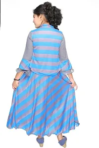SFC Fashions Girls Cotton Blend Maxi/Full Length Casual Dress (GR-110)-thumb2