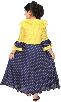 SFC FASHIONS Cotton Blend Maxi/Full Length Casual Dress for Girls Kids (GR-106)-thumb2