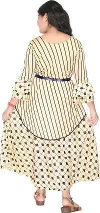 SFC Fashions Girls Cotton Blend Maxi/Full Length Casual Dress (G-127)-thumb3
