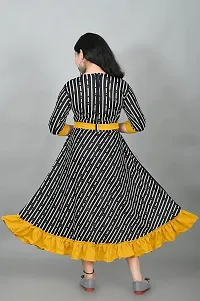SFC FASHIONS Girl's Cotton Blend Midi Casual Dress (G-441)-thumb1