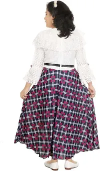 SFC Fashions Girls Cotton Blend Midi/Knee Length Casual Dress (Check_P)-thumb2