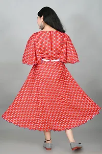 SFC FASHIONS Girl's Cotton Blend Midi Casual Dress (G-442)-thumb1