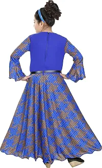 SFC Fashions Girls Cotton Blend Maxi/Full Length Casual Dress (GA-101)-thumb2
