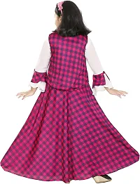 SFC FASHIONS Girl's Cotton Blend Maxi/Full Length Casual Dress (JK-104)-thumb3