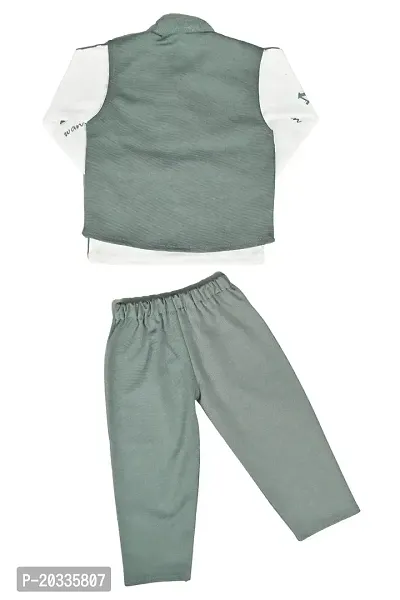 SFC FASHIONS Boys Cotton Casual Shirt Pant Set (B-417)-thumb2