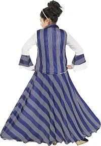 SFC Fashions Girls Cotton Blend Maxi/Full Length Casual Dress (JK-102)-thumb3
