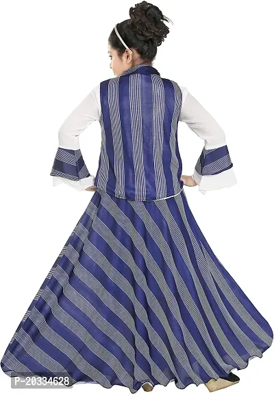 SFC Fashions Girls Cotton Blend Maxi/Full Length Casual Dress (JK-102)-thumb4