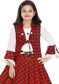 SFC Fashions Girls Cotton Blend Maxi/Full Length Casual Dress (JK-104)-thumb3